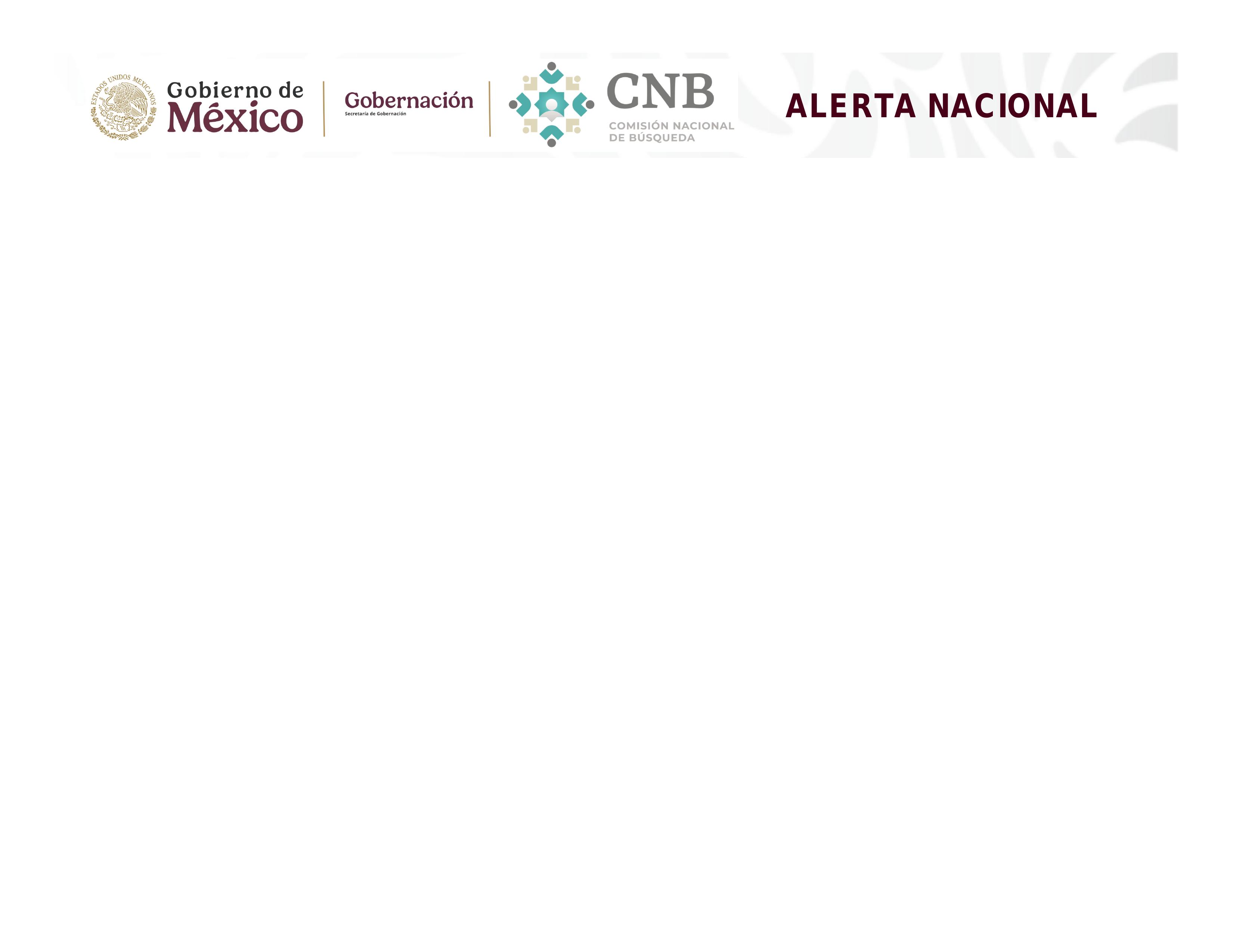 alerta nacional