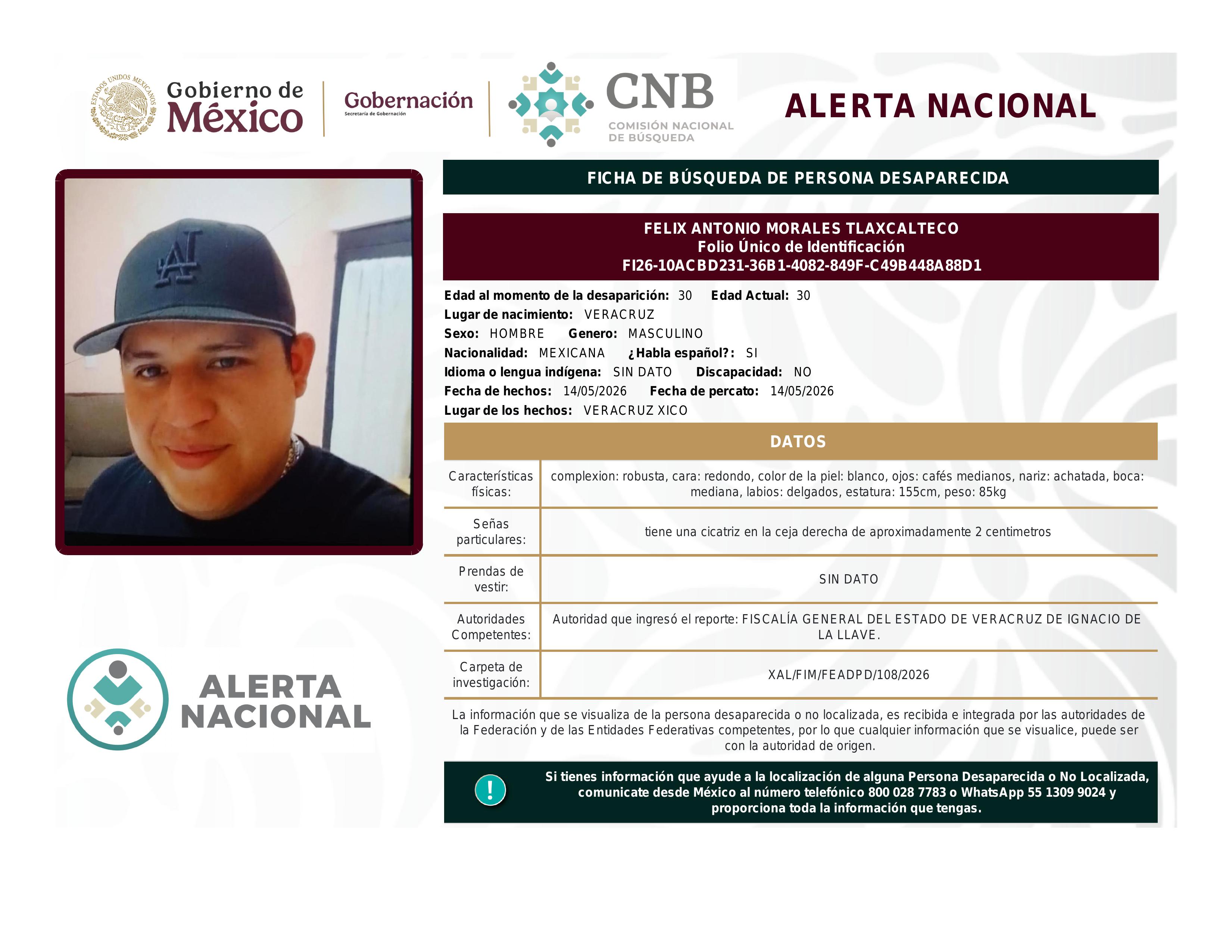 alerta nacional