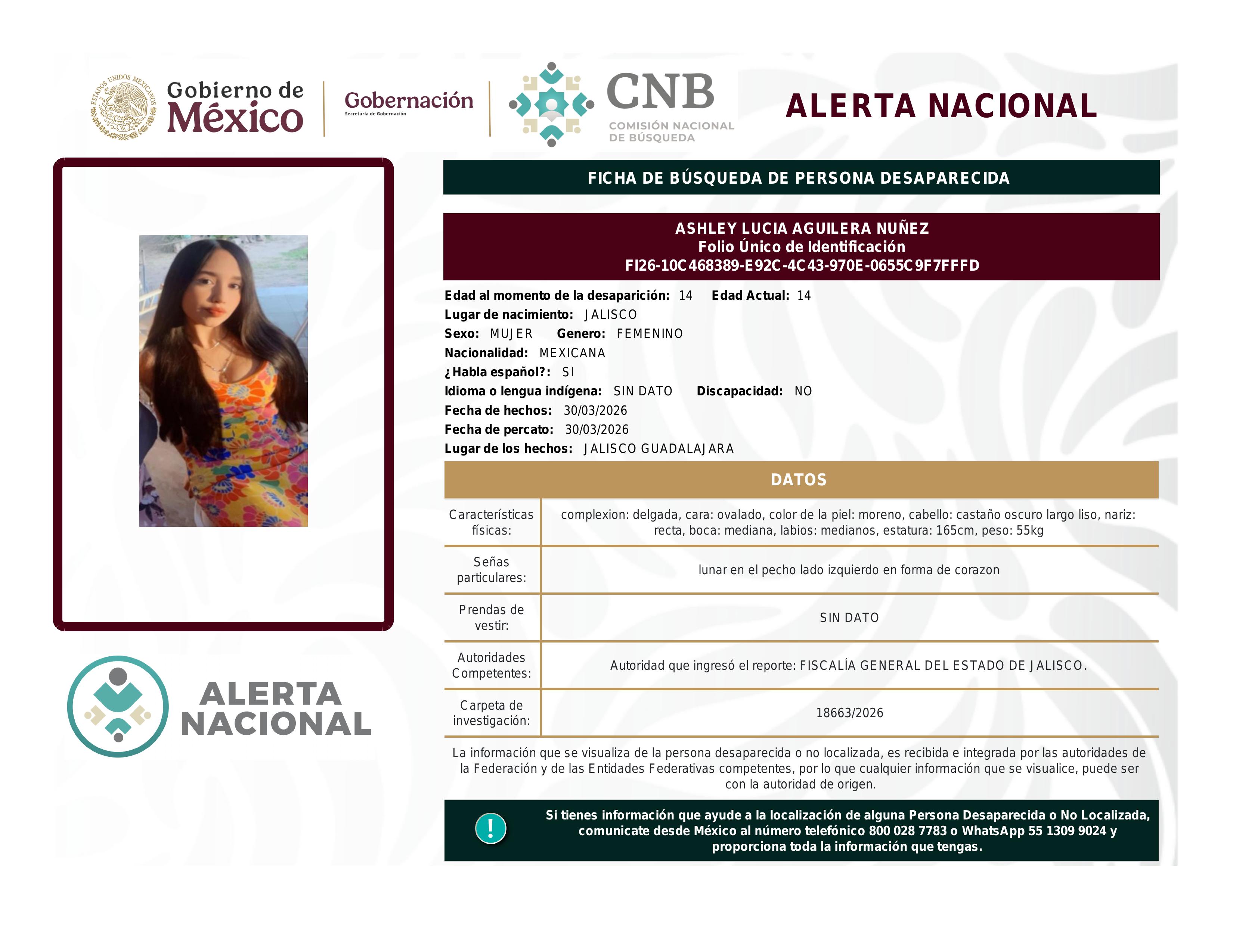 alerta nacional