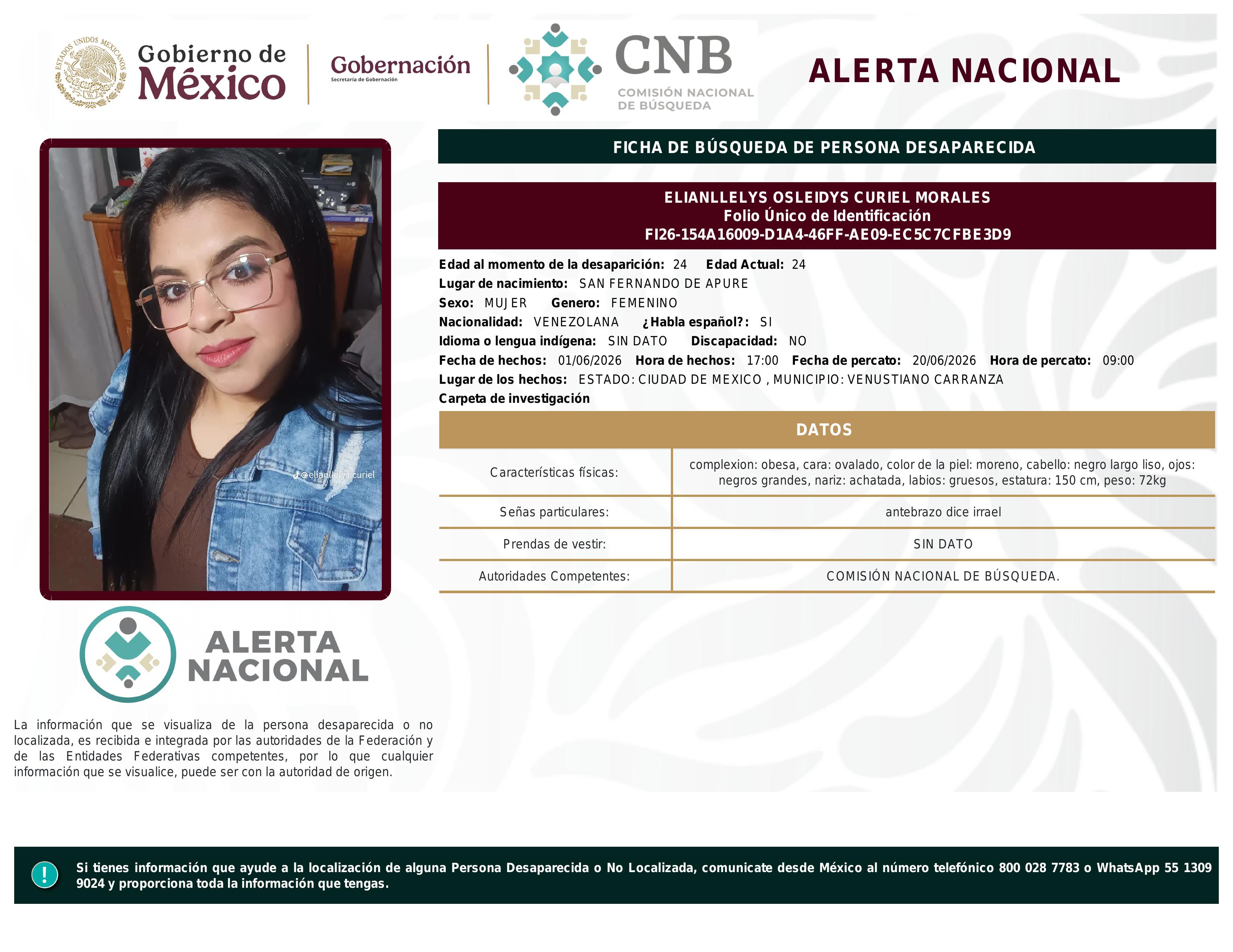 alerta nacional